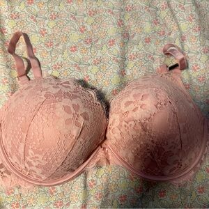 Victoria’s Secret Dream Angel push-up bra pink
